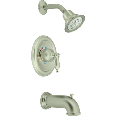 Click here to see Moen TL2378STST Moen TL2378STST Castleby Posi-Temp Single Handle Tub & Shower Trim, Satine