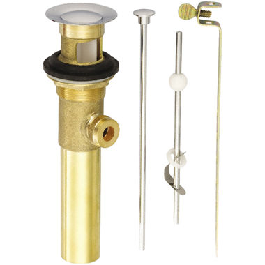 Click here to see Gerber D495002 Danze D495002 Drain Kit With Overflow Chrome