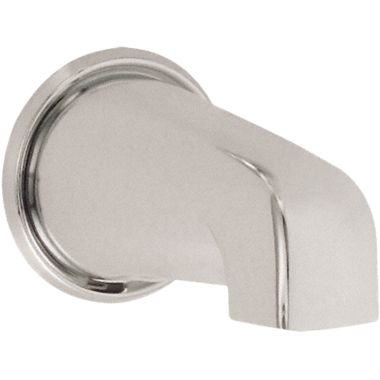 Click here to see Danze D606125PNV Danze 5-1/2in Polished Nickel Non-Diverter Tub Spout, Fits 1/2