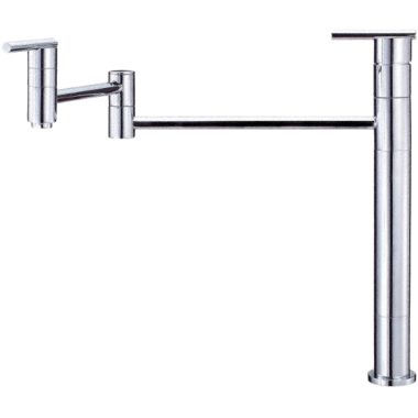 Click here to see Danze D206558 Danze D206558 Parma Single Handle Deck Mount Pot Filler - Chrome