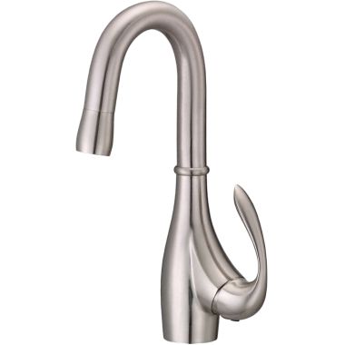 Click here to see Danze D151546SS Danze Bellefleur Single Handle Bar/Prep Faucet, Stainless Steel - D151546SS