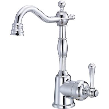 Click here to see Danze D151557 Danze Opulence Single Handle Bar/Prep Faucet, Side Mount Lever, Chrome - D151557