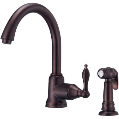 Click here to see Danze D401540RB Danze D401540RB Fairmont Single Handle Kitchen Faucet With Spray, 2.5 GPM - Oil Rub Bronze