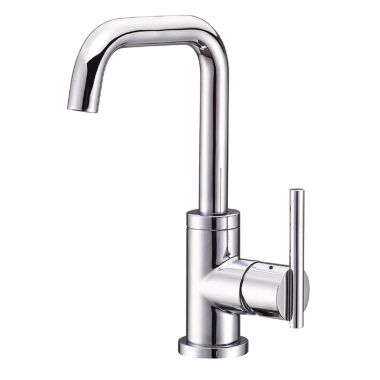 Click here to see Danze D228558 Danze Parma Trim Line Single-Hole Bathroom Faucet with Drain Assembly, Single-Handle, 1.5 GPM, Lever Handle, ADA, WaterSense, Chrome - D228558