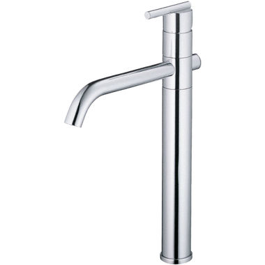 Click here to see Danze D225058 Danze Parma Single-Hole Vessel Bathroom Faucet with Grid Strainer, Single-Handle, 1.5 GPM, Lever Handle, ADA, Chrome - D225058