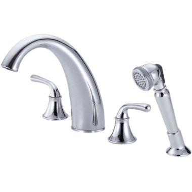 Click here to see Danze D307756 Danze D307756 Chrome Roman Tub Faucet with Hand Shower