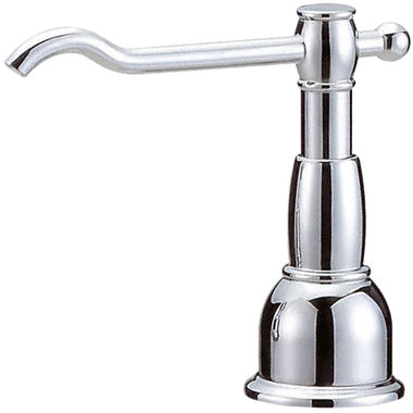 Click here to see Gerber D495957 Danze Opulence Deck-Mount Soap and Lotion Dispenser, Round, Chrome - D495957