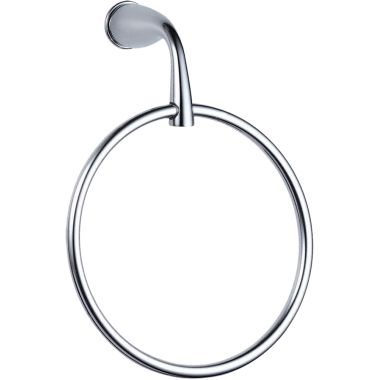 Click here to see Gerber D441112 Danze Plymouth Round Wall Mounted Towel Ring, Chrome - D441112