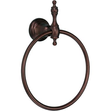 Click here to see Danze D446111RB Danze Round Wall Mounted Towel Ring, Oil Rubbed Bronze - D446111RB