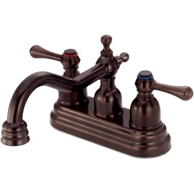 Click here to see Danze D301057RB Danze D301057RB Opulence Two-Handle Centerset Lavatory Faucet, 1.5 GPM - Oil Rubbed Bronze