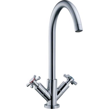 Click here to see Danze SBH-KIT-PLC Danze SBH-KIT-PLC Two Handle Kitchen Faucet Chrome