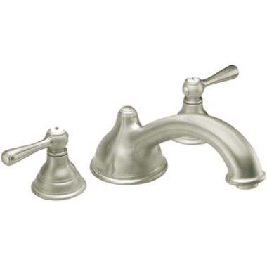 Click here to see Moen T910BN Moen T910bn Kingsley Roman Tub Faucet Trim Brushed Nickel