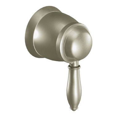 Click here to see Moen TS52104BN Moen Weymouth Volume Control Trim, Lever Handle, Brushed Nickel - TS52104BN