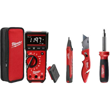 Click here to see Milwaukee 2220-20 Milwaukee 2220-20 model Electrical Combo Kit 