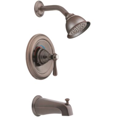 Click here to see Moen T2113ORB Moen Kingsley Posi-Temp Tub/Shower Faucet, 2.5 GPM, 1-Function, Single Lever Handle, M-PACT, Oil Rubbed Bronze - T2113ORB