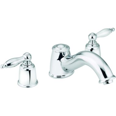 Click here to see Moen T6985 Moen Faucet T6985 Castelby Chrome Two Handle Roman Tub Faucet