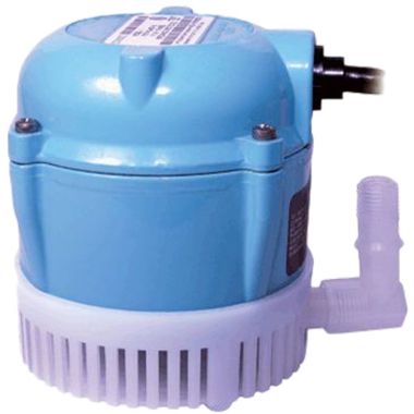 Click here to see Little Giant 501003 Little Giant Small Submersible Pump, 1/150 hp, 115 Volts, 6 ft. Cord Length, 3.41 gpm, 1/2-inch  MNPT Discharge - 501003