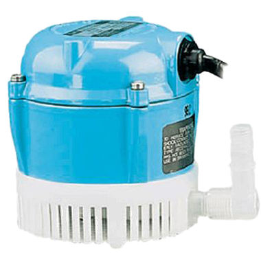 Click here to see Little Giant 501016 Little Giant Oil-Filled Small Submersible Pump, 205 GPH, 230 Volts, 12 ft. Cord, 1/2-inch MNPT Discharge - 1-Y 501016