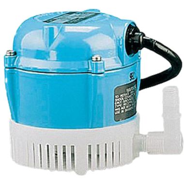 Click here to see Little Giant 501500 Little Giant Small Submersible Pump, 1/150 hp, 127 Volts, 6 ft. Cord Length, 3.42 gpm, 1/2-inch MNPT Discharge - 501500 