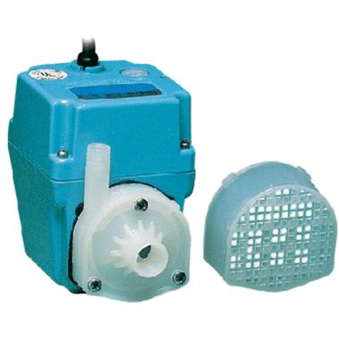 Click here to see Little Giant 502216 Little Giant Permanently Lubricated Pump, 1/40 hp, 230 Volts, 12 ft. Cord Length, 5 gpm, 1/2-inch MNPT Discharge - 2E-38NY 502216