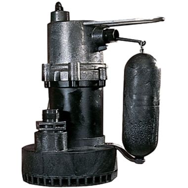 Click here to see Little Giant 505720 Little Giant 505720 Submersible Sump/Utility Pump 1/4 Hp 40Gpm 12' Cord Automatic