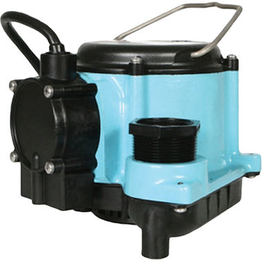 Click here to see Little Giant 506125 Little Giant 6-CIA Wastewater Sump Pump, 1/3 HP, 46 GPM, 115V, Single-Phase, Submersible, Diaphragm Switch, 25' Cord - 506125