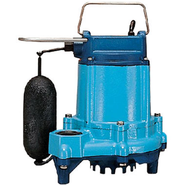 Click here to see Little Giant 506745 Little Giant 6E Series Effluent Pumps, 1/3 HP, 159 LPM, 230V, Snap Action Switch, 15' Cord, 1-1/2