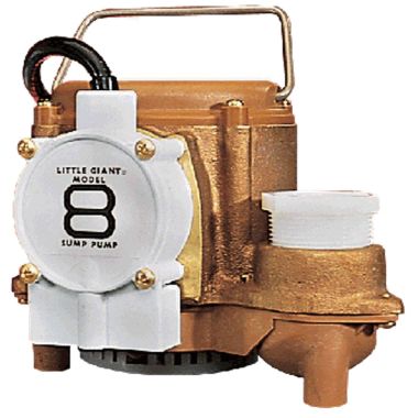 Click here to see Little Giant 508357 Little Giant 508357 8-CBA Submersible Sump Pump