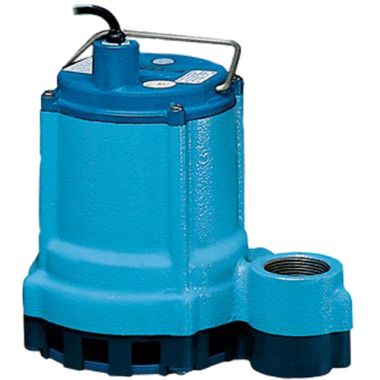 Click here to see Little Giant 509250 Little Giant Eliminator Effluent Pump 9-E Series 4/10 hp, 57 gpm, 20 ft Cord Length, 230 Volts, Single Phase - 509250