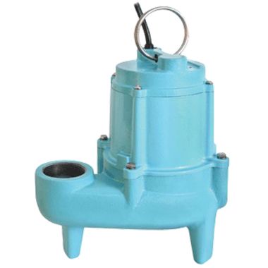 Click here to see Little Giant 509450 Little Giant Dominator Wastewater/Sewage Pump 4/10 hp, 80 gpm, 15 ft Cord Length, 230 Volts, Single Phase - 509450