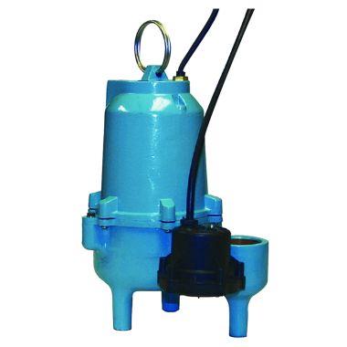 Click here to see Little Giant 509562 Little Giant ES40 Series Wastewater Pump, 4/10 HP, 230 V, 20' Cord, Diaphragm Pressure Switch, Cast Iron - ES40D2-20 (509562)