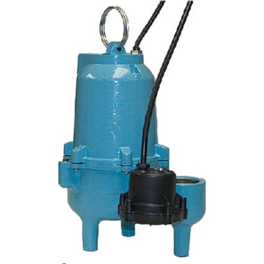 Click here to see Little Giant 511562 Little Giant ES60 Series Wastewater Pump, 6/10 HP, 115 V, 10' Cord, Diaphragm Pressure Switch, Cast Iron - ES60D1-10 (511562)