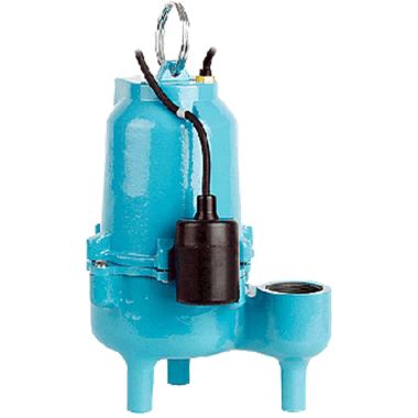 Click here to see Little Giant 511581 Little Giant ES50 Series Wastewater Pump, 1/2 HP, 230 V, 20' Cord, Wide-Angle Float Switch, Cast Iron - ES50W2-20 (511581)