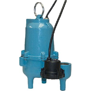 Click here to see Little Giant 511584 Little Giant ES60 Series Wastewater Pump, 6/10 HP, 230 V, 20' Cord, Diaphragm Pressure Switch, Cast Iron - ES60D2-20 (511584)