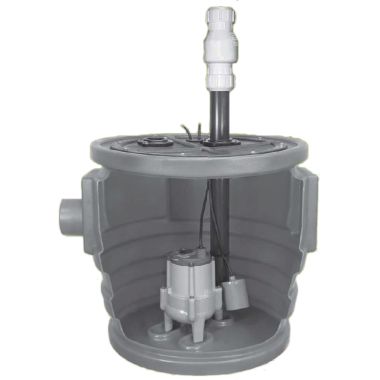 Click here to see Little Giant 511633 Little Giant Pit+Plus JR Pre-Assembled Simplex System with 2