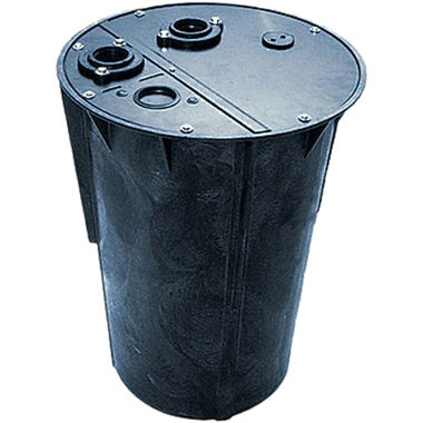 Click here to see Little Giant 513100 Little Giant Simplex Basin and Cover Assembly, 18in x 30in Snap-In Basin, 2Piece, 2in Vent, 2in Discharge - 513100 BS1830CS2V2D 