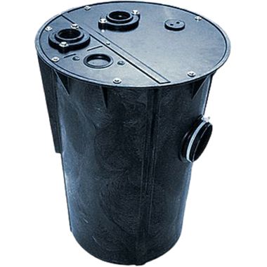 Click here to see Little Giant 513123 Little Giant Simplex Basin and Cover Assembly, 18in x 30in Snap-in Basin, 2Piece, 3in Vent, 3in Discharge - 513123 BS1830CS3V3D 