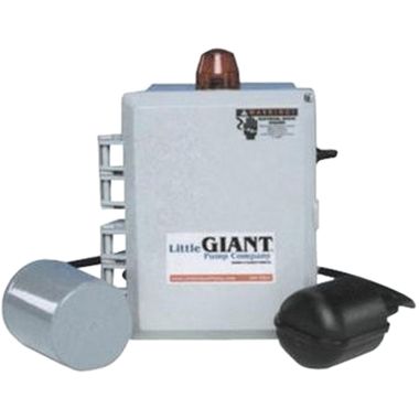Click here to see Little Giant 513265 Little Giant Simplex Alarm System, 208/240 Volts, 3Phase, 13-18 Amps, Indoor/Outdoor NEMA 4X Enclosure - 513265 3121W611H17A 