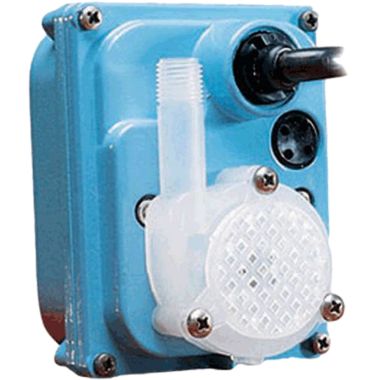 Click here to see Little Giant 521500 Little Giant Small Submersible Pump, 1/200 hp, 127 Volts, 170 gph, 6 ft. Cord Length, 1/2-inch Discharge - 521500