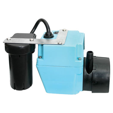 Click here to see Little Giant 551030 Little Giant 2-ABS In Pan Shallow Tank Condensate Pump, 1/40 HP, 300 GPH, 230V, 11' Cord - 551030