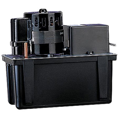 Click here to see Little Giant 553138 Little Giant Condensate Removal Pump, 230 Volts, 410 gph, 3/8-inch Discharge, Stainless Steel - VCL-45S 553138