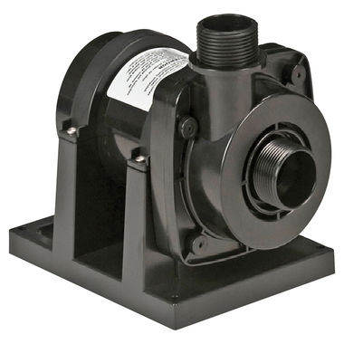 Click here to see Little Giant 566133 Little Giant Wet Rotor Water Feature Pump, 36.67 gpm, 115 Volts, 26-inch Cord Length, 1-1/2-inch FNPT Discharge - FP2 566133