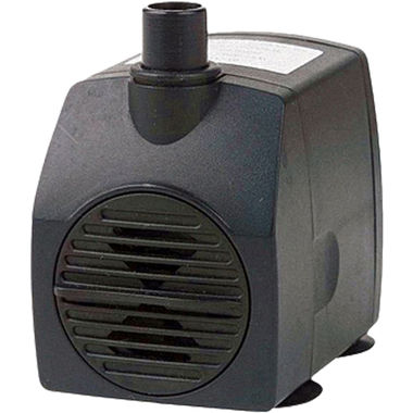 Click here to see Little Giant 566716 Little Giant Magnetic Drive Water Feature Pump, 130 GPH, 115 Volts, 6 ft Cord Length, 1/2-inch Barb Discharge - PES-130-PW 566716