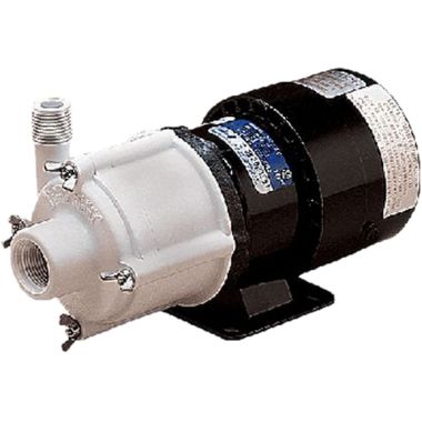 Click here to see Little Giant 581503 Little Giant 3-MD-SC Magnetic Drive Transfer Pump for Semi-Corrosive Chemicals, 1/12 HP, 12.5 GPM, 115V, 190 Watts - 581503