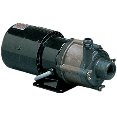 Click here to see Little Giant 581613 Little Giant 3-MD-HC Magnetic Drive Transfer Pump for Highly Corrosive Chemicals, 1/12 HP, 12.5 GPM, 230V, 169 Watts - 581613