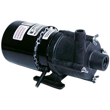 Click here to see Little Giant 581638 Little Giant In-Line Magnetic Drive Transfer Pump for Highly Corrosive Chemicals, 1/20 HP, 230 V, 35 LPM, Non-Submersible - TE-3-MD-HC (581638)