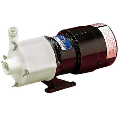 Click here to see Little Giant 582012 Little Giant 4-MD Magnetic Drive Transfer Pump for Mildly Corrosive Chemicals, 1/12 HP, 11.5 GPM, 230V, 212 Watts - 582012