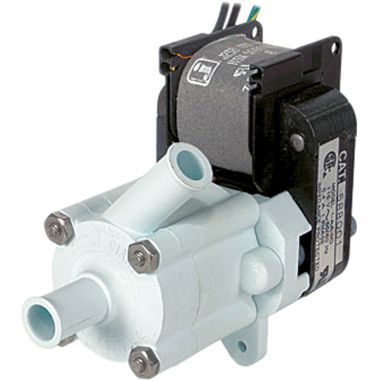 Click here to see Little Giant 588001 Little Giant Magnetic Drive Transfer Pump for Mildly Corrosive Chemicals, 1/200 HP, 2.7 GPM, 115 Volts, 1/2-inch Discharge - 1-AA-MD 588001