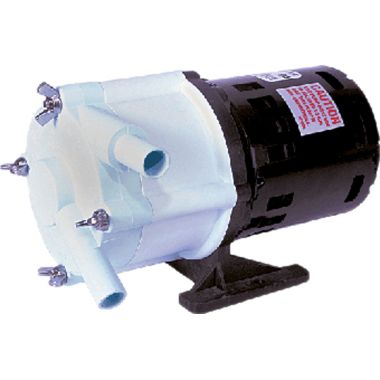 Click here to see Little Giant 589002 Little Giant Magnetic Drive Transfer Pump for Mildly Corrosive Chemicals, 1/70 HP, 3 GPM, 115 Volts, 6 ft. Cord Length, 1/2-inch Discharge - 1-MD 589002