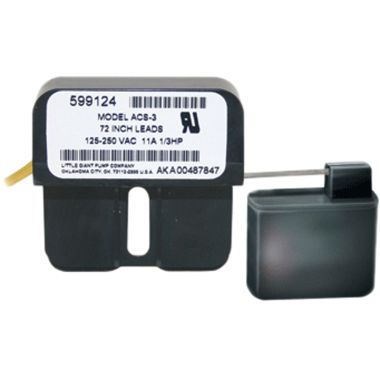 Click here to see Little Giant 599124 Little Giant 599124 ACS-3 Condensate Overflow Switch